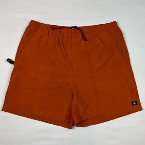 Vtg Nike ACG Mens Swim Trunks Sz Large Y2K Orange Lined C2